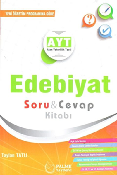 AYT Edebiyat Soru Cevap Kitabı kapak görseli
